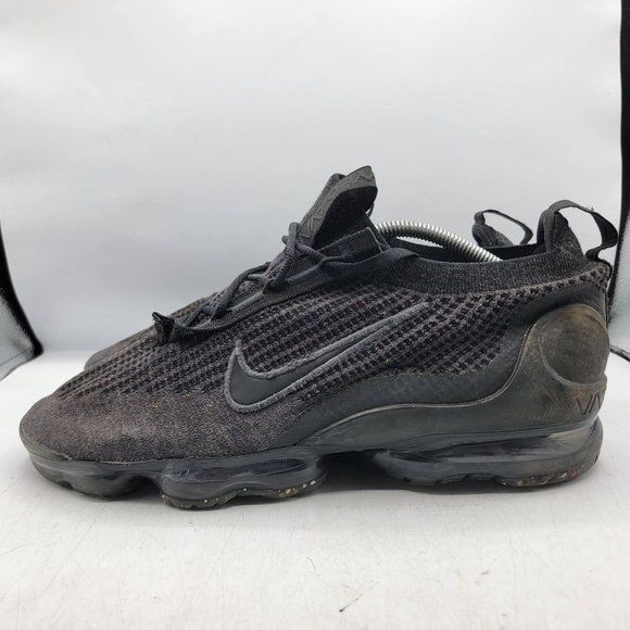 Nike Air Vapormax  Mens Size 12 Flyknit 2021 Triple Black Anthracite DH4084-001 main image 6